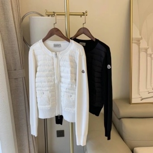 몽클레어 MONCLER 2020 SS 퀄팅 포켓 투톤 여성 패딩니트 커스텀급