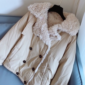 끌로에 CHLOE 2020 SS 양털 카라 포켓 여성 자켓 커스텀급