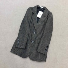 셀린느 CELINE 2020 SS 체크 포켓 카라 여성 자켓 커스텀급