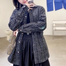 크롬하츠 CHROME HEARTS 2020 SS 체크 캐릭터 단추버튼 여성 남방 커스텀급