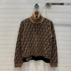 펜디 FENDI 2020 SS F로고 터들넥 여성 니트 커스텀급