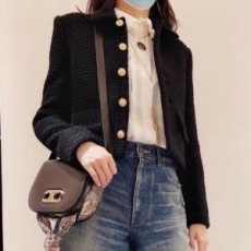 셀린느 CELINE 2020 SS 트위드 단추 포켓 여성 자켓 커스텀급
