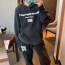 알렉산더왕 ALEXANDERWANG 2020 SS 로고 포켓 여성 후드티 커스텀급