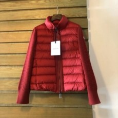 몽클레어 MONCLER 2020 SS 투톤 니트 퀄팅 포켓 여성 패딩 커스텀급