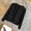 셀린느 CELINE 2020 SS 트위드 포켓 블랙 여성 자켓 커스텀급