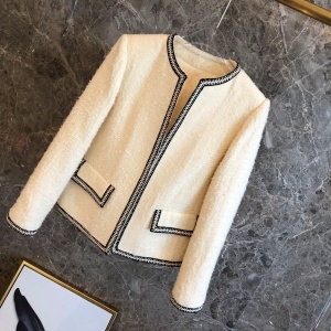 셀린느 CELINE 2020 SS 트위드 포켓 라인 여성 자켓 커스텀급