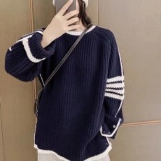 톰브라운 THOMBROWNE 2020 SS 스트라이프 라인 여성 니트 커스텀급