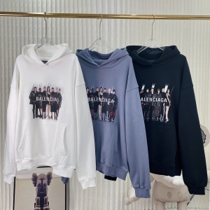 발렌시아가 BALENCIAGA 2020 SS 캐릭터 포켓 여성 후드티 커스텀급
