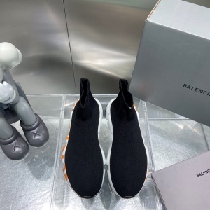발렌시아가 BALENCOAGA 2020 SS 스피드러너 블랙 오렌지로고 야광 버젼 커플 슈즈 커스텀급