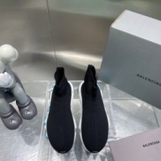 발렌시아가 BALENCOAGA 2020 SS 스피드러너 블랙 스카이로고 야광 버젼 커플 슈즈 커스텀급