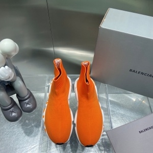 발렌시아가 BALENCOAGA 2020 SS 스피드러너 오렌지 로고 야광 버젼 커플 슈즈 커스텀급