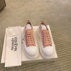 알렉산더 맥퀸 ALEXANDER MCQUEEN 2020 SS 핑크 신형 커플 슈즈 커스텀급