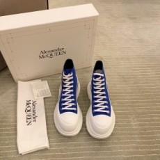 알렉산더 맥퀸 ALEXANDER MCQUEEN 2020 SS 블루 신형 커플 슈즈 커스텀급