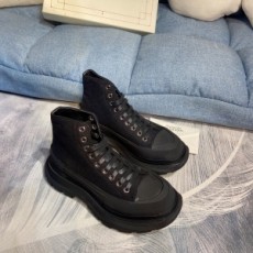 알렉산더 맥퀸 ALEXANDER MCQUEEN 2020 SS 올블랙 신형 커플 슈즈 커스텀급