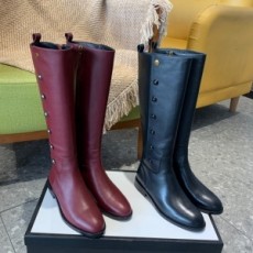 GUCCI 구찌 2020 SS 스터드 지퍼 여성 롱부츠