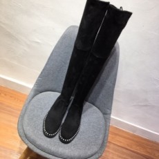 스튜어트 와이츠먼 STUART WEITZMAN 2020 SS 스웨이드 스터드 여성 롱부츠