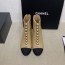 샤넬 CHANEL 2020 SS 진주장식 투톤 여성 앵글부츠