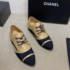 샤넬 CHANEL 2020 SS 끈장식 투톤 여성 슈즈