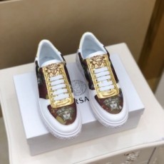 베르사체 VERSACE 2020 SS 투톤 캐릭터 남성 슈즈