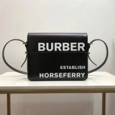 버버리 BUEBERRY 2020 SS 홀스페리 프린트 코팅 캔버스 그레이스 백 80120091 커스텀급