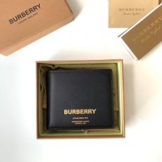 버버리 BUEBERRY 2020 SS 호스페리 프린트 레더 블랙 반지갑 80146941 커스텀급