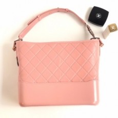 샤넬 CHANEL 2020 SS 가브리엘 핑크 카프스킨 체인 숄더백 커스텀급