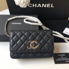 샤넬 CHANEL 2020 SS 골드메탈 체인 WOC 클러치백 AP1794 커스텀급