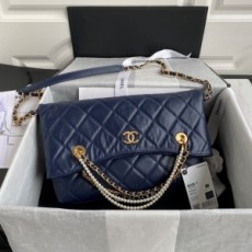샤넬 CHANEL 2020 SS 펄 레더 체인 투웨이 쇼핑백 AS2213 커스텀급