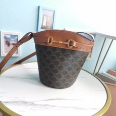 셀린느 CELINE 2020 SS 트리옴페 캔버스 크레시 버킷백 192072 커스텀급