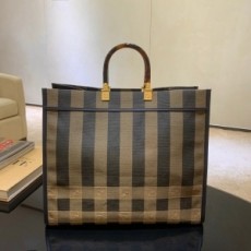 펜디 FENDI 2020 SS F로고 스트라이프 토트백 커스텀급