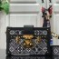 루이비통 LOUIS VUITTON 2020 SS 자카드 텍스타일 쁘띠뜨말 블랙 트렁크백 M40273 커스텀급