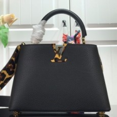 루이비통 LOUIS VUITTON 2020 SS 카퓌신 호피 스트랩 스몰 토트백 M48865 커스텀급