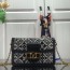 루이비통 LOUIS VUITTON 2020 SS 1854 자카드 도핀 체인 월릿 블랙 M69992 커스텀급