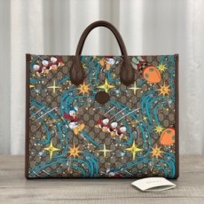 구찌 GUCCI 2020 SS 디즈니 도널드덕 캐릭터 구찌 토트백 650037 커스텀급