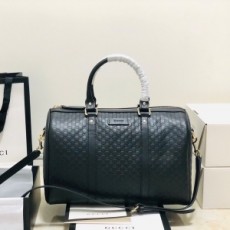 구찌 GUCCI 2020 SS 마이크로시마 보스턴 블랙 토트백 449646 커스텀급