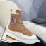 버버리 BURBERRY 2020 SS 로고 패치 스웨이드 여성 쇼트부트