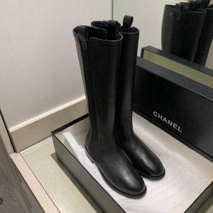 샤넬 CHANEL 2020 SS 까멜리아 로고 여성 부츠