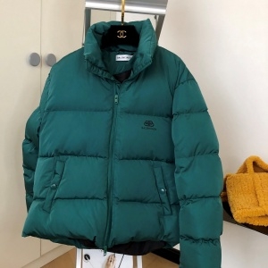 발렌시아가 BALENCIAGA 2020 SS 로고 자수 포켓 여성 패딩 커스텀급