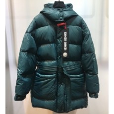 옌키옌키 IENKI IENKI 2020 SS 퀄팅 후드 벨트 여성 롱패딩 커스텀급
