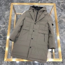 알마니 ARMANI 2020 SS 카라 퀄팅 포켓 남성 롱코트 커스텀급