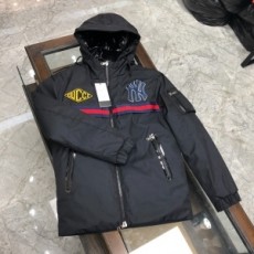 구찌 GUCCI 2020 SS 패치로고 포켓 후드 남성 롱패딩 커스텀급