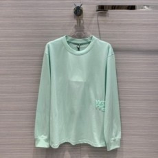 알렉산더왕 ALEXANDERWANG 2020  SS 각인로고 라운드넥 여성 긴팔티