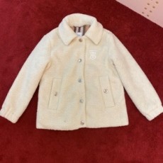 버버리 BURBERRY 2020 SS 양털 TB로고 포켓 여성 자켓 커스텀급