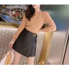 미우미우 MIUMIU 2020 SS 진주 큐빅장식 여성 니트