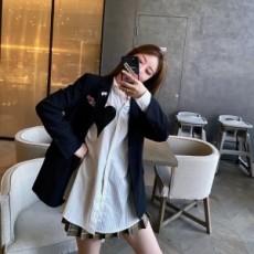 펜디 FENDI 2020 SS 캐릭터 자수 포켓 여성 자켓