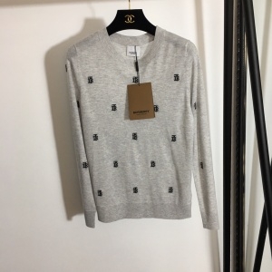 버버리 BURBERRY 2020 SS 캐릭터 로고 여성 니트