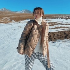 버버리 BURBERRY 2020 SS 퀄팅 누빔 벨트 여성 패딩 커스텀급