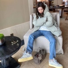 질센더 JIL SANDER 2020 SS 퀄팅 후드 지퍼 여성 롱패딩 커스텀급