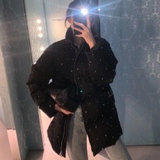 미우미우 MIUMIU 2020 SS 큐빅 벨트 여성 롱패딩 커스텀급