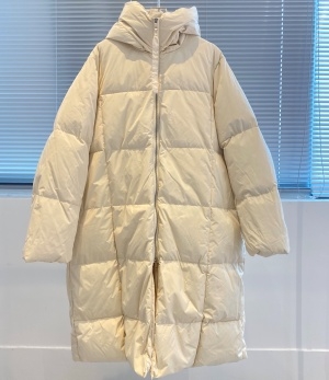 질센더 JIL SANDER 2020 SS 퀄팅 후드 여성 롱패딩 커스텀급